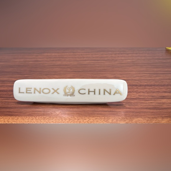 Lenox China Porcelain Display Sign - Picture 5 of 8